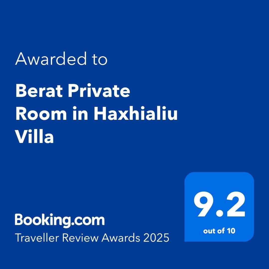 Berat Private Room In Haxhialiu Villa エクステリア 写真